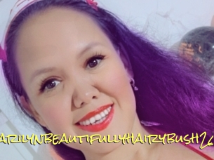 marilynbeautifullyhairybush20 Elles Mouillent