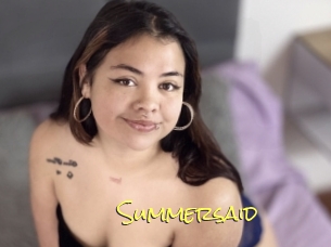 Summersaid